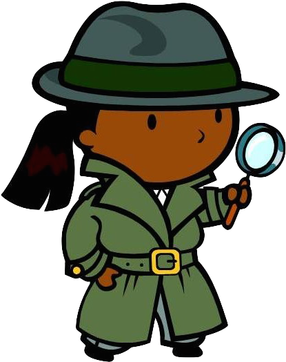 About Value Creation Detectives - African American Detective Clipart (435x544)