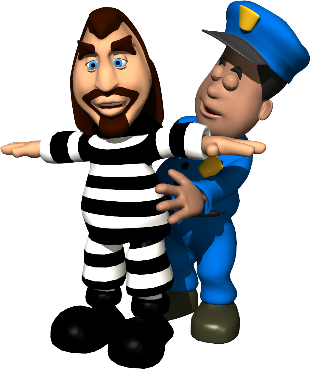 Threat 20clipart - Crook Gif (1352x1352)
