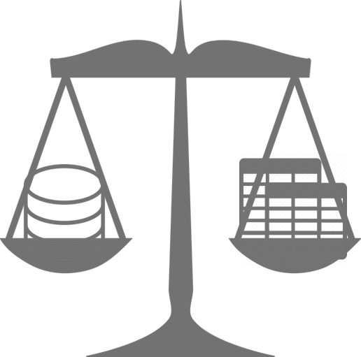 Fullscaledataarchitect - Scales Of Justice Clip Art (516x511)