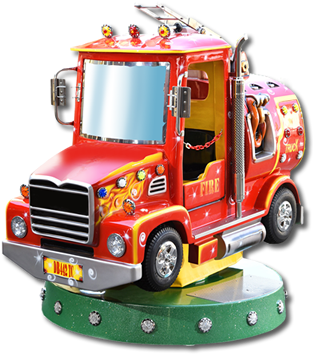 Fire Engine Roundabout Kiddie Ride (320x400)