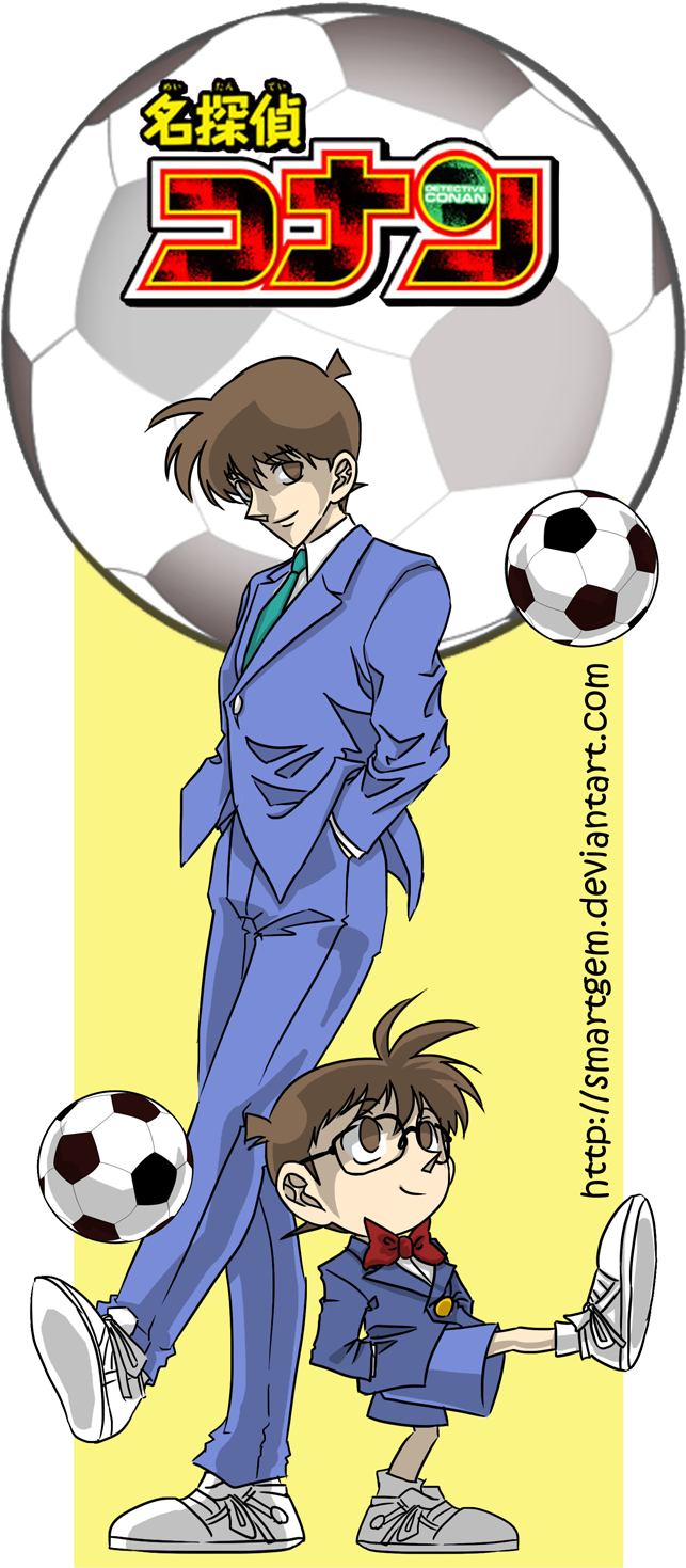 Detective Conan By Smartgem - Detective Conan Tv Anime Art 32x24 Poster Decor (684x1536)