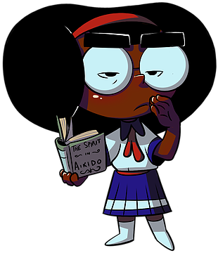 She's A Crackerjack Detective, And A Clever Little - Cartoon (345x432)