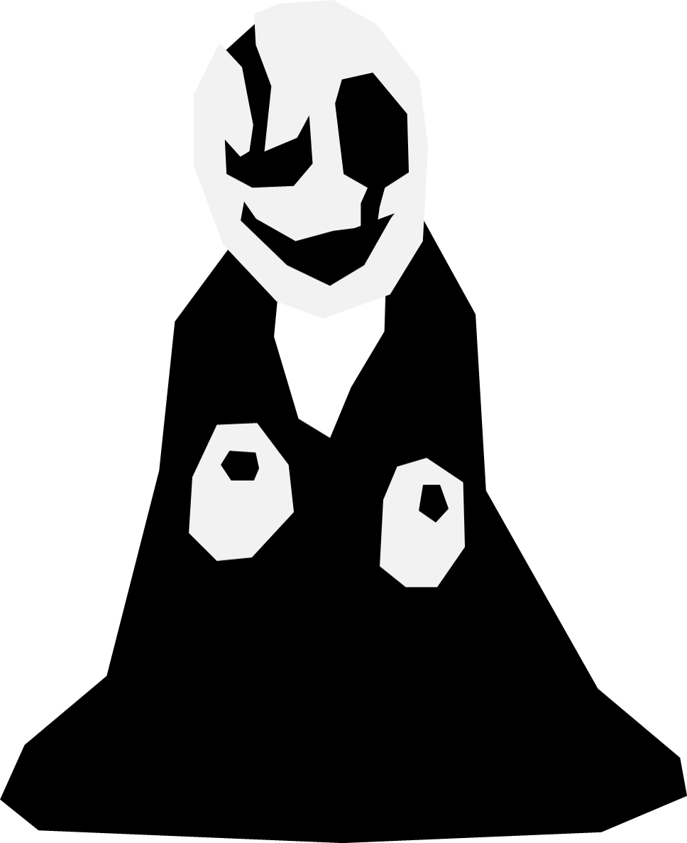 Undertale - W - D - Gaster By Samueljellis Undertale - Undertale Gaster Sticker Png (968x1187)