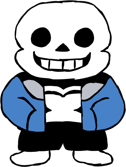 Sans Overworld Sprite By Kubajaki - Sprite (733x600)