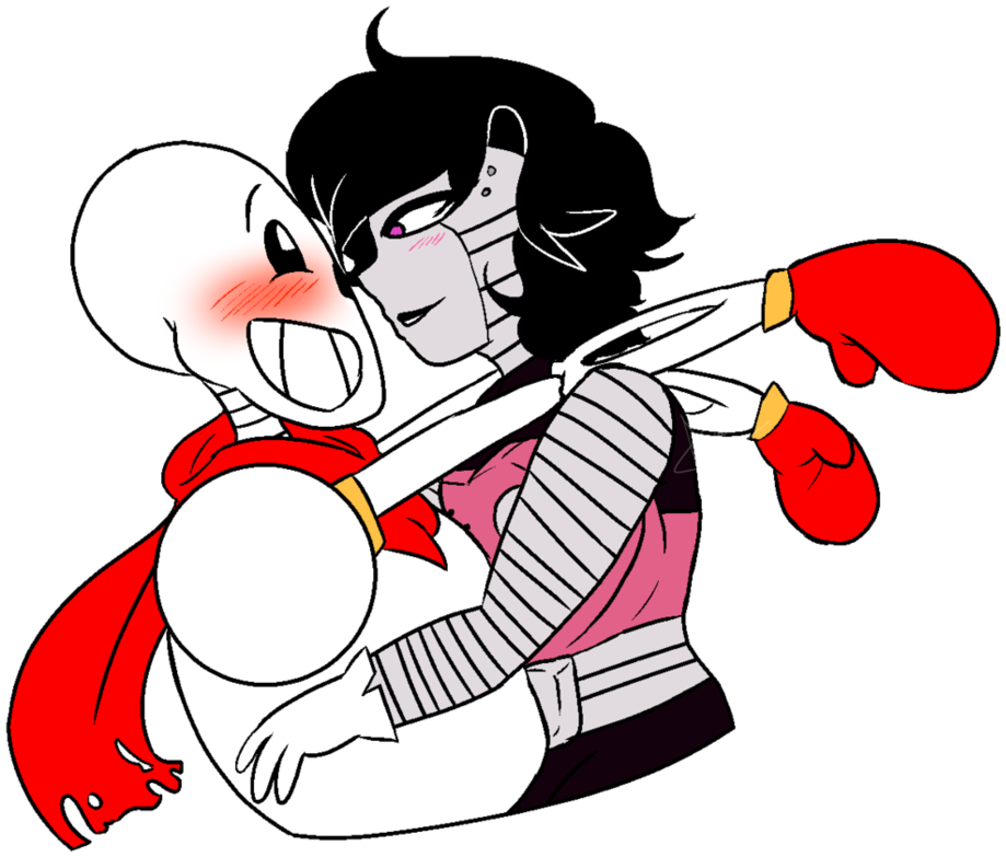 Papyrus X Mettaton - Undertale Papyrus X Mettaton (954x838)