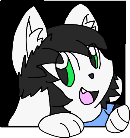 Temmie [transparent] By Pikamon790 - Cartoon (500x500)