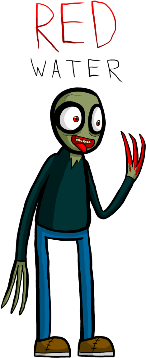 Salad Fingers- Red Water By Nickjellyninja - Salad Fingers (1024x1805)