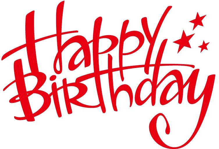 Happy Birthday Letter Png Download Image - Happy Birthday Stylish Text (800x540)