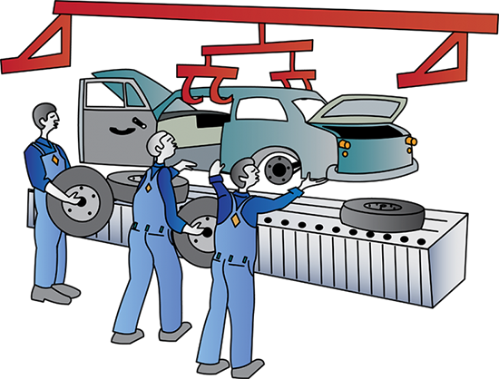 What Is The Educational Background Of The Audience - Assembly Line Clip Art (550x418)