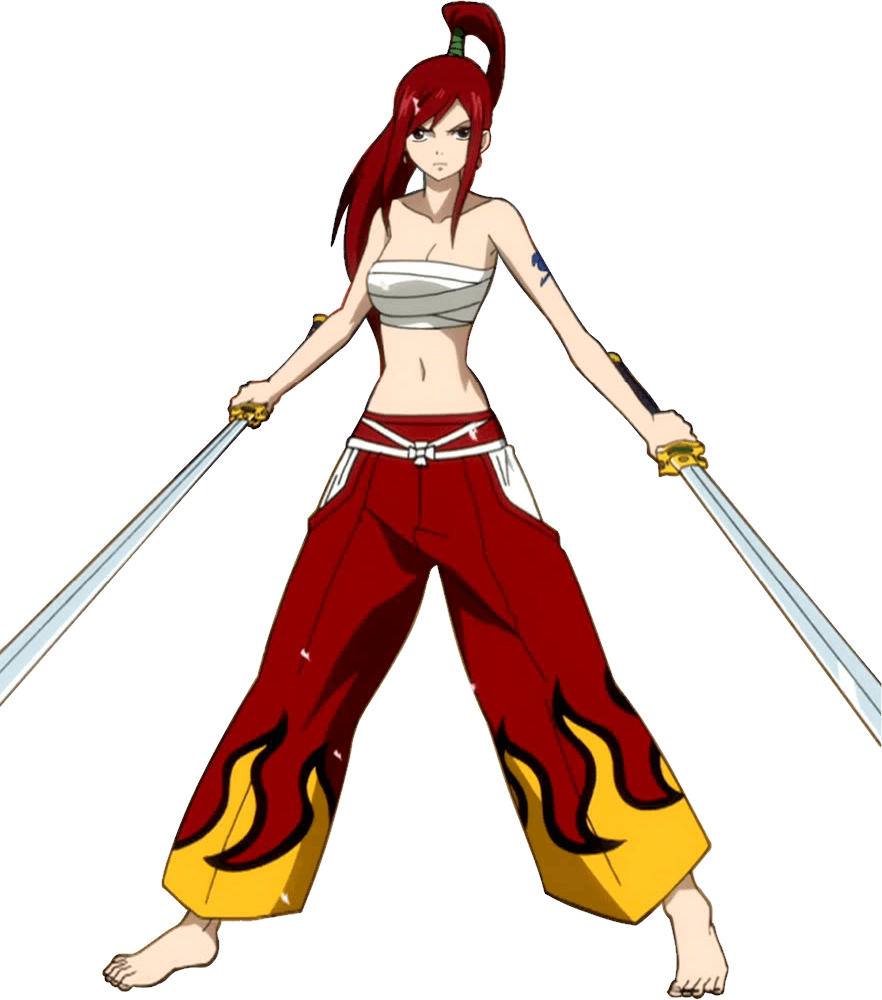 Erza Scarlet By Fatalaerox-d3l3fr0 - Fairy Tail Characters Clothing (882x1000)