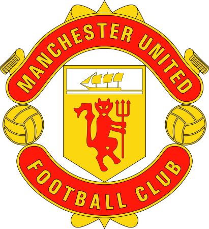 Manchester - Logo Manchester United Vector (411x450)