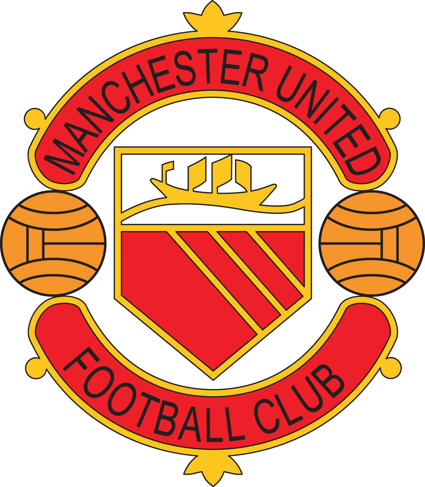 Manchester United - Man U Logo Vector (1397x1600)