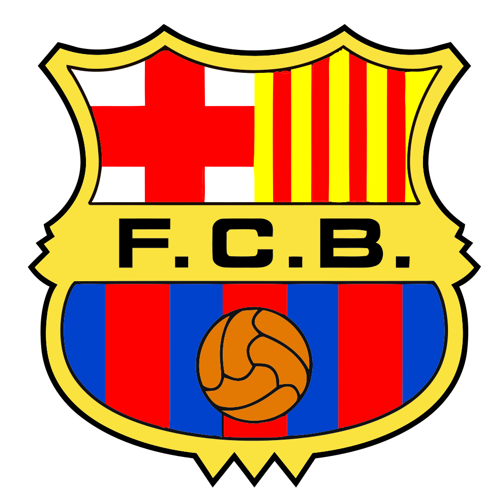 Aus Svg Automatisch Erzeugte Png-grafiken In Verschiedenen - Barcelona Soccer Team Logo (1000x1000)