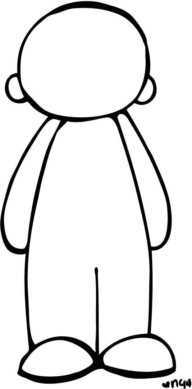 Melonheadz Illustrating Special Peeps Introduction - Melonheadz Body (618x1250)