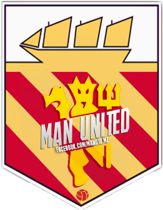 Man United Logo By Rohitbasu - Man United Logo By Rohitbasu (351x432)