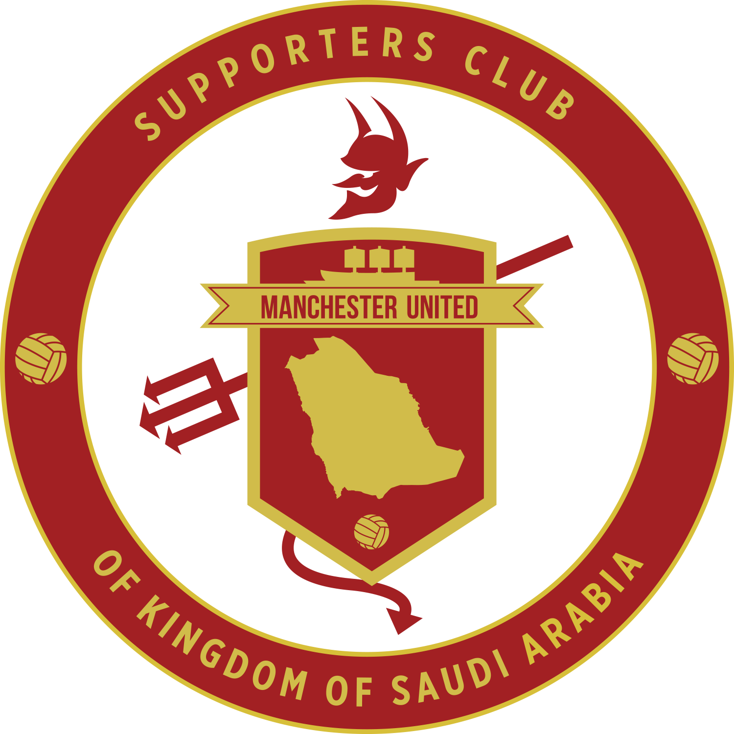 How Did You Come To Support Manchester United - Icon Design (1500x1500)