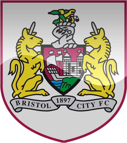 Bristol City Logo - Bristol City Football Club Logo (500x500)