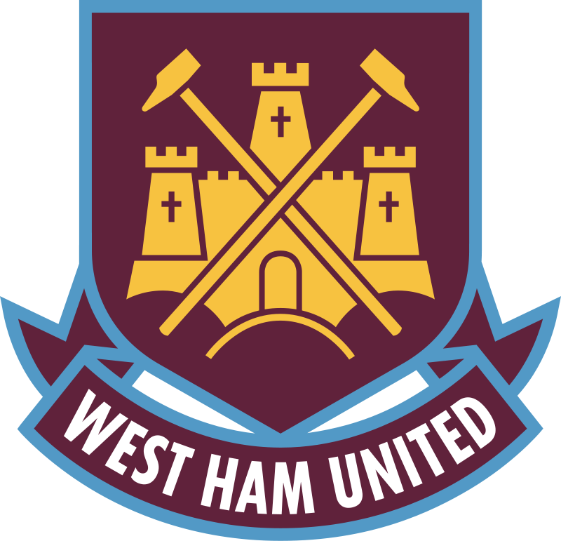Manchester United, 9 A - West Ham United Emblem (1366x1317)