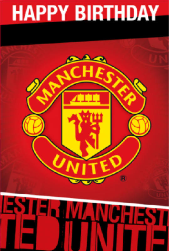 Manchester United Birthday Card Manchester United Birthday - Manchester United Birthday Card (800x800)