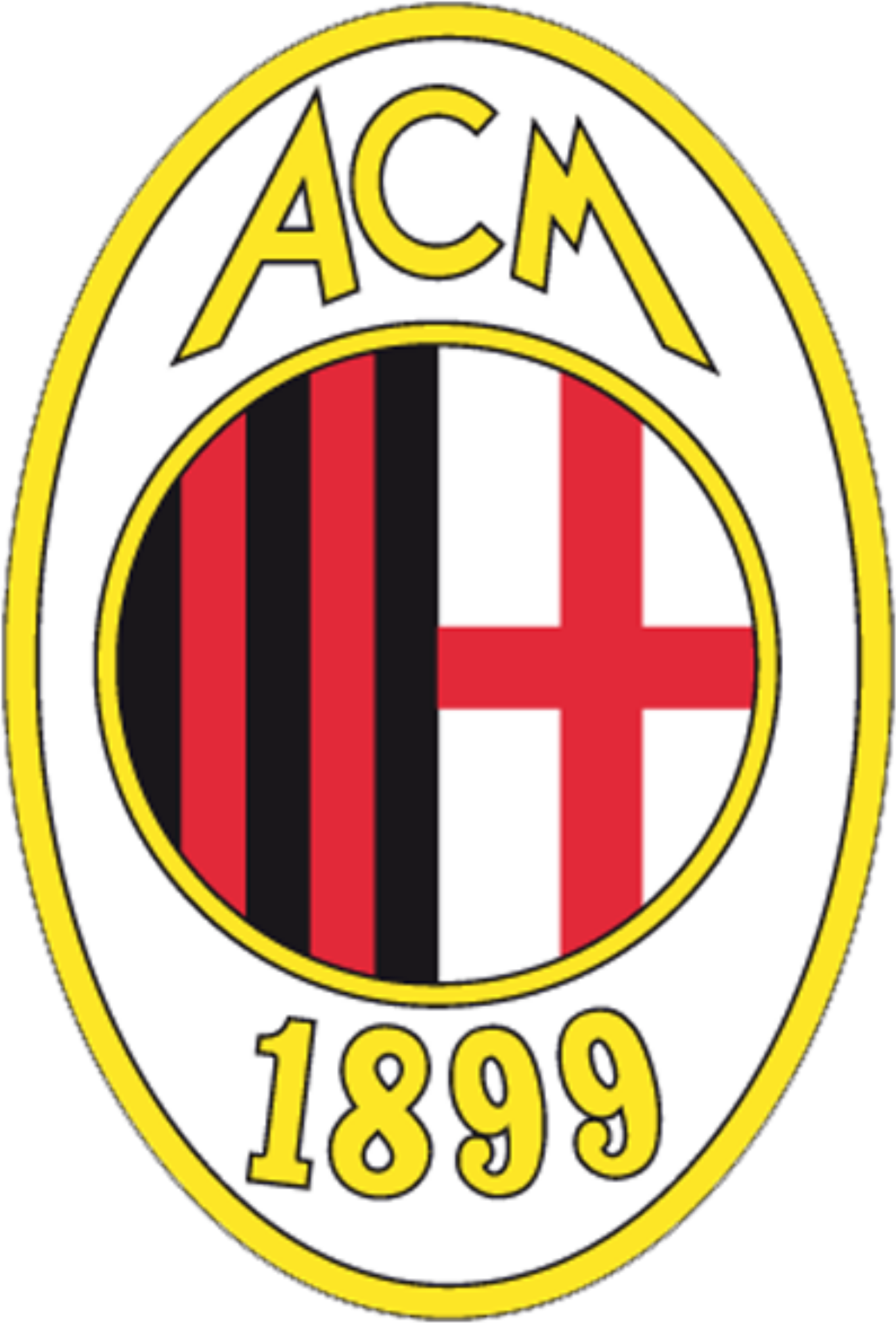 File Escudo Ac Milan 1946 Svg Wikimedia Commons Rh - Dream League Soccer Logo Ac Milan (2000x2000)