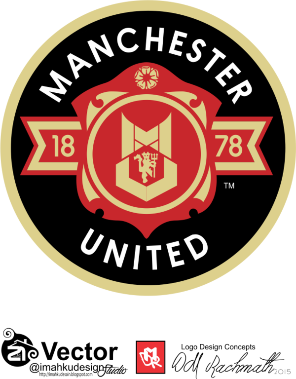 Manchester United Logo Concept Dmr By Imahkudesain - Man Utd Logo Concept (600x768)