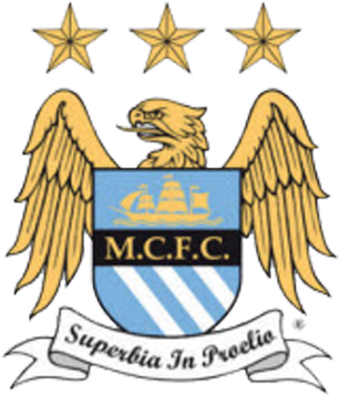 Manchester United Logo Transparent Clipart - Dream League Soccer Man City Logo 512 512 (400x400)