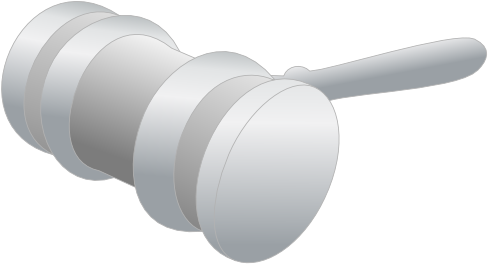 Judge Hammer Icon Vector Illustration - Animated Judge Hammer Png (512x349)