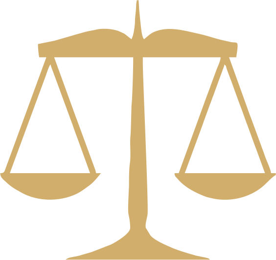 Criminal Law - Scales Of Justice Clip Art (564x530)