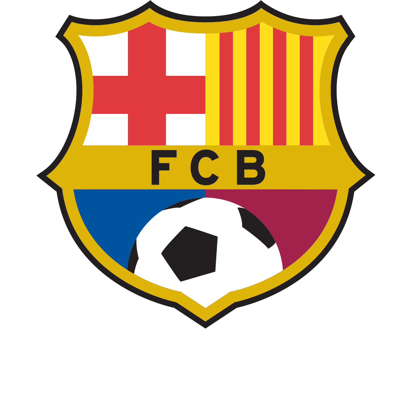 Fcbarcelona Is A Soccer Team That Was Founded In 1899 - Logo Barcelona Dream League Soccer 2018 (1382x1317)