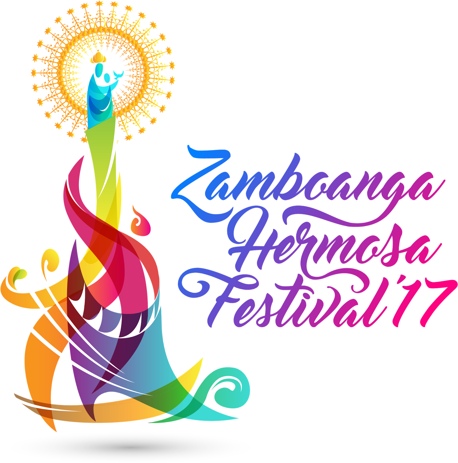 Zamboanga Hermosa Festival 2017 Logo Fiesta Pilar - Zamboanga Hermosa Festival 2017 (1600x1572)