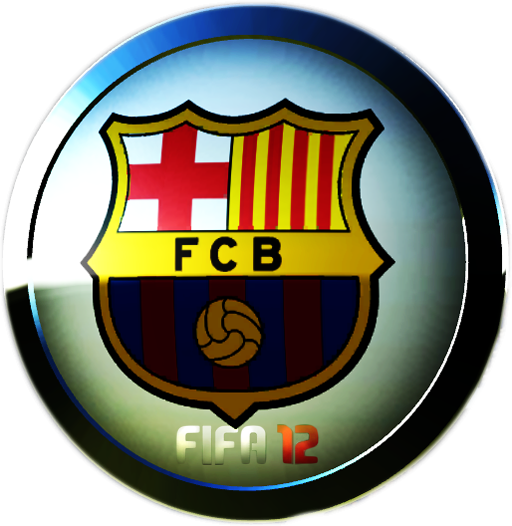 Fifa 12 Barca Icon By Vinnyxtreme - Fc Barcelona Icon (512x526)