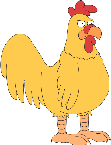Giant Chicken Animation - Giant Chicken Family Guy (374x483)