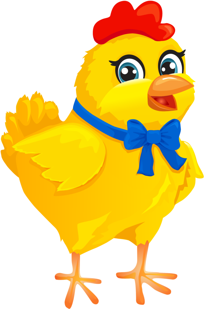 Easter Clipart Chicken - Easter Chicken Transparent (685x1024)