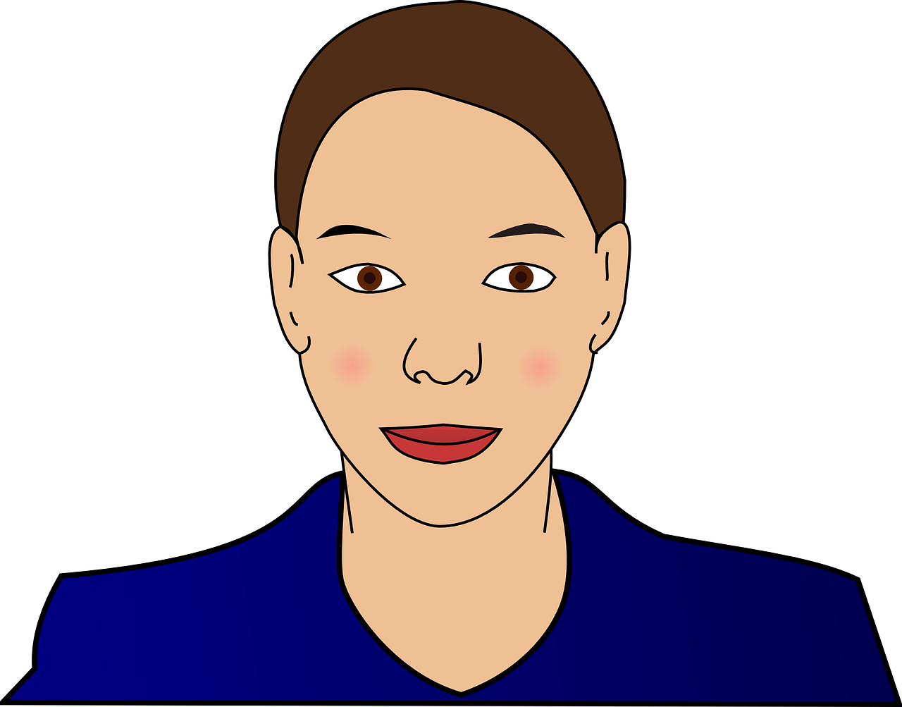 Clip Art Woman (1280x1003)