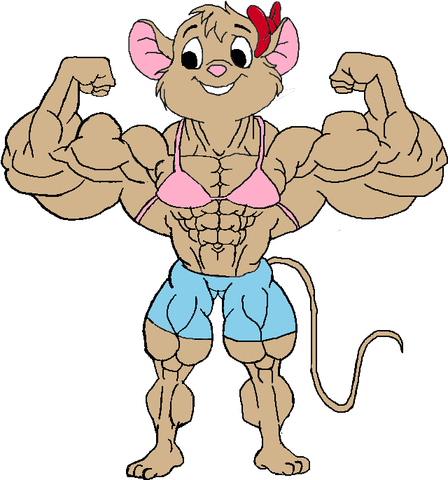 Muscle Olivia - Miss Angel Paws Deviantart (960x720)