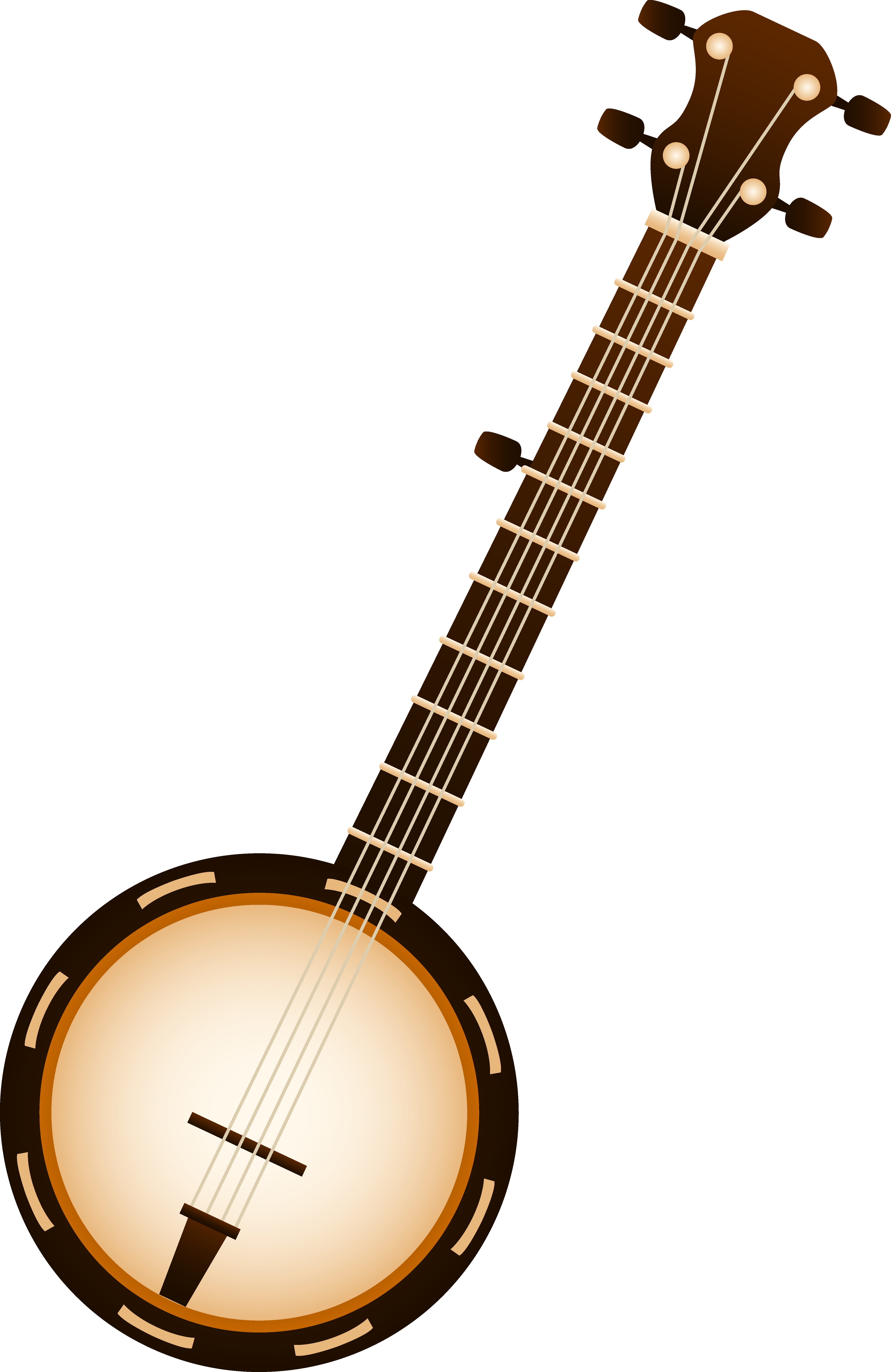 Bluegrass Clipart - Musical Instrument (4802x7395)