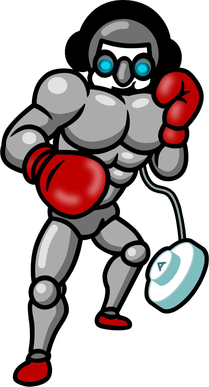 Muscle Doll 2 - Figure Fighter Rhythm Heaven (859x1589)