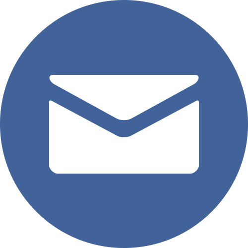 Mail Icon Png Png File Email Icon Blue - Warren Street Tube Station (500x500)