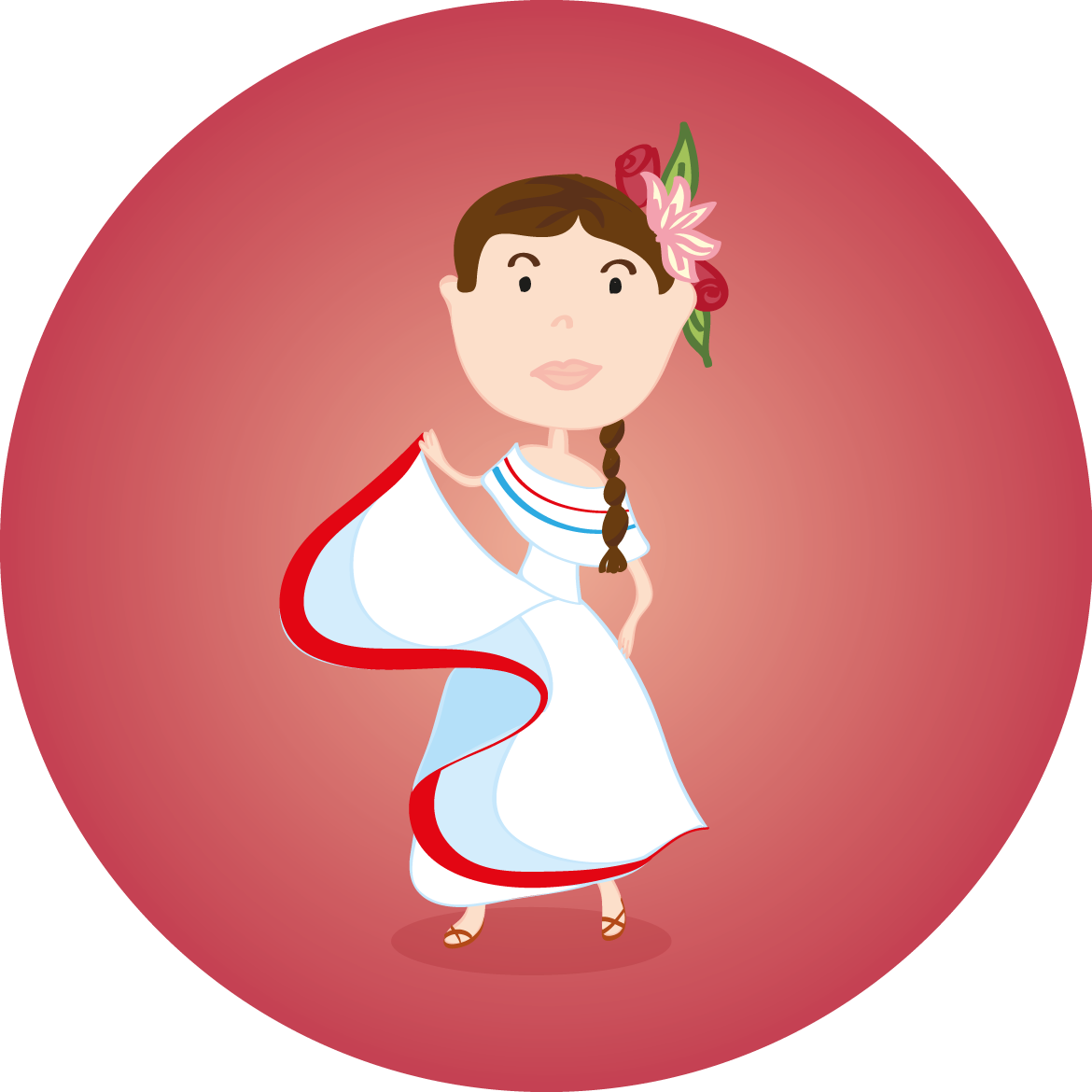 Muñecas Tipicas Costa Rica Dibujos (1170x1170)