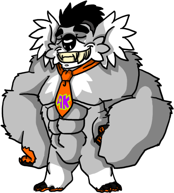 Muscle Koala By Angrykoalaak - Muscle Koala (600x655)