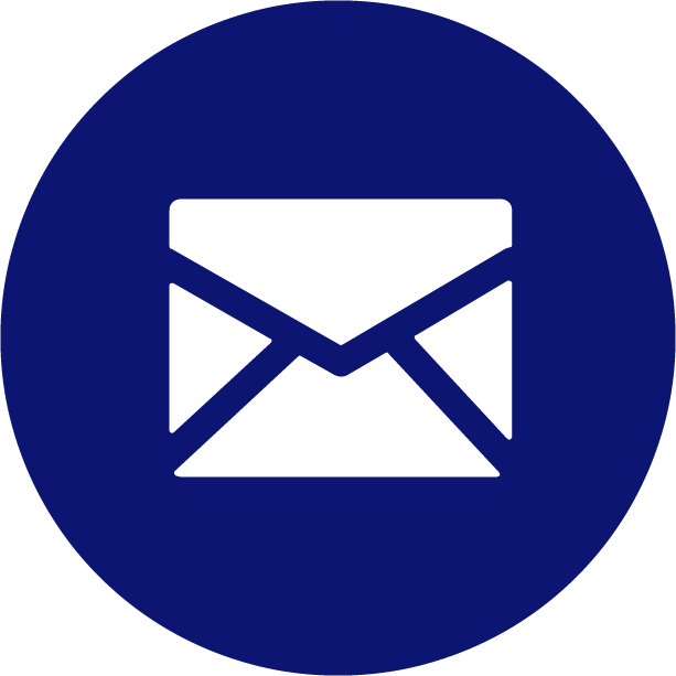 Wren@icon - Co - Za - Email Icon Png Blue (613x613)