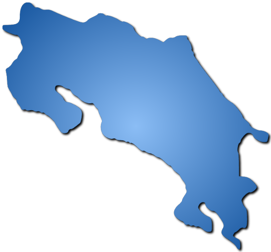 Costa Rica Real Estate Map - Costa Rica Map Png (548x510)