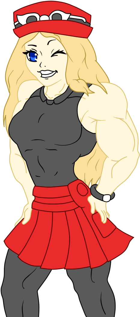 Serena Muscular By Mrgaboshiny Serena Muscular By Mrgaboshiny - Manga (800x1100)