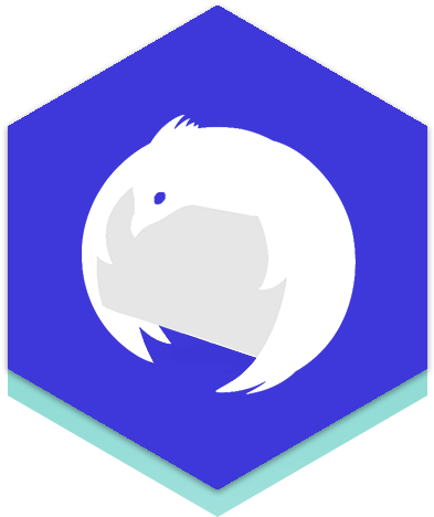 Thunderbird Mail Icon - Illustration (512x512)