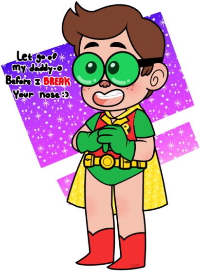 Robin My Heart, Is What I Named This 🌠 - Cartoon (500x580)