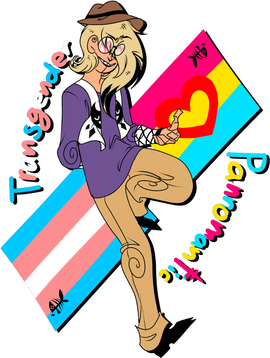 Transgender/panromantic Pride Flags By Captain Dark - Panromantic Pride (1024x1280)
