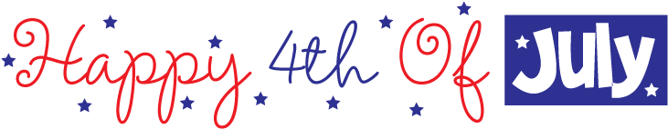 Fourth Of July Clip Art Borders Png For Kids - Brush (750x163)