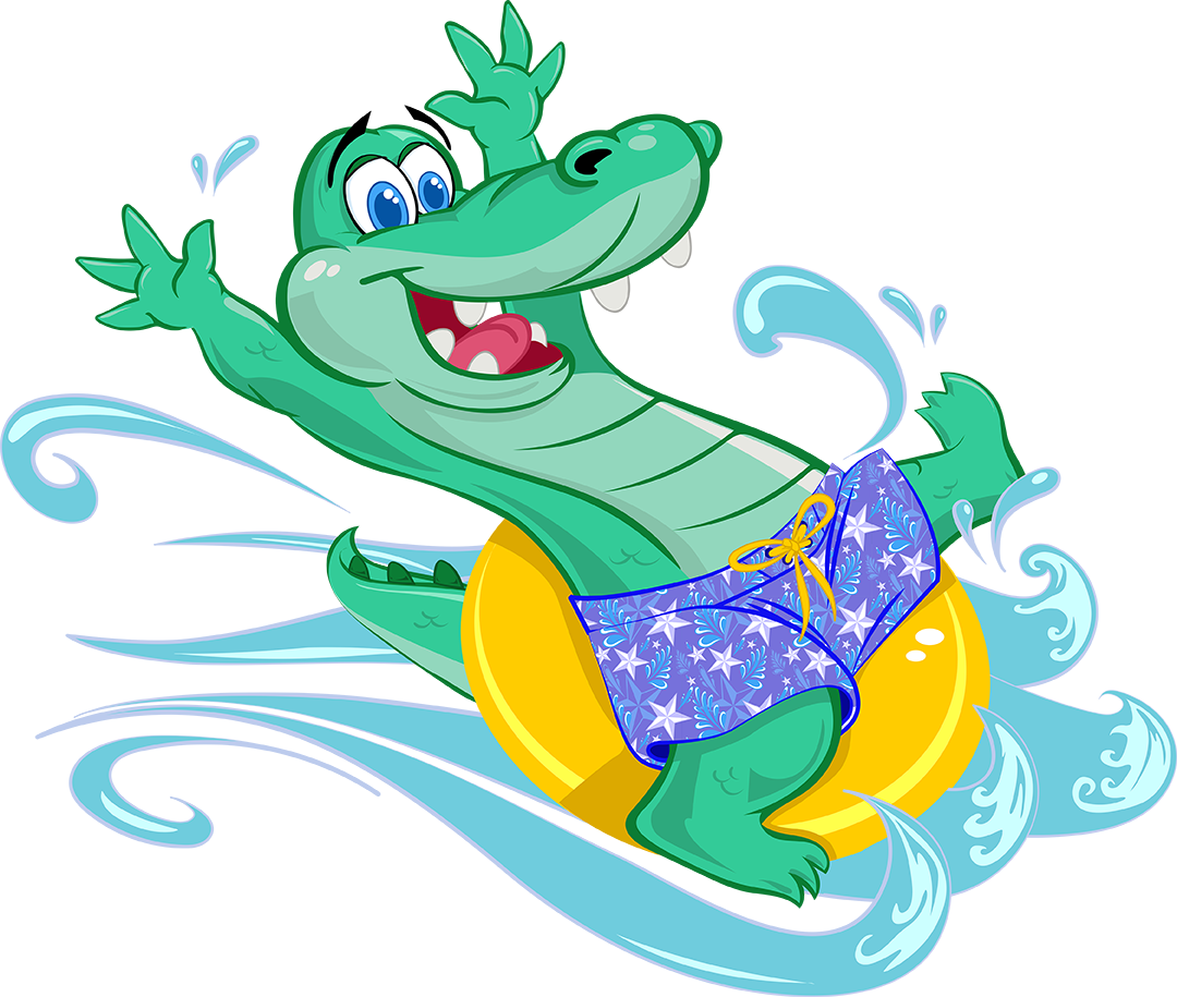 Media - " - Water Park Clip Art (1080x915)