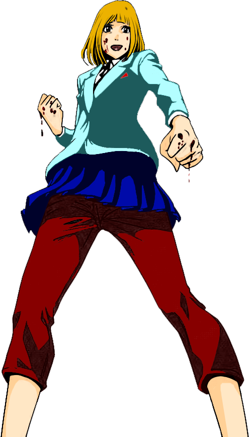 Hana Render By Potrinho - Prison School Hana Render (495x868)