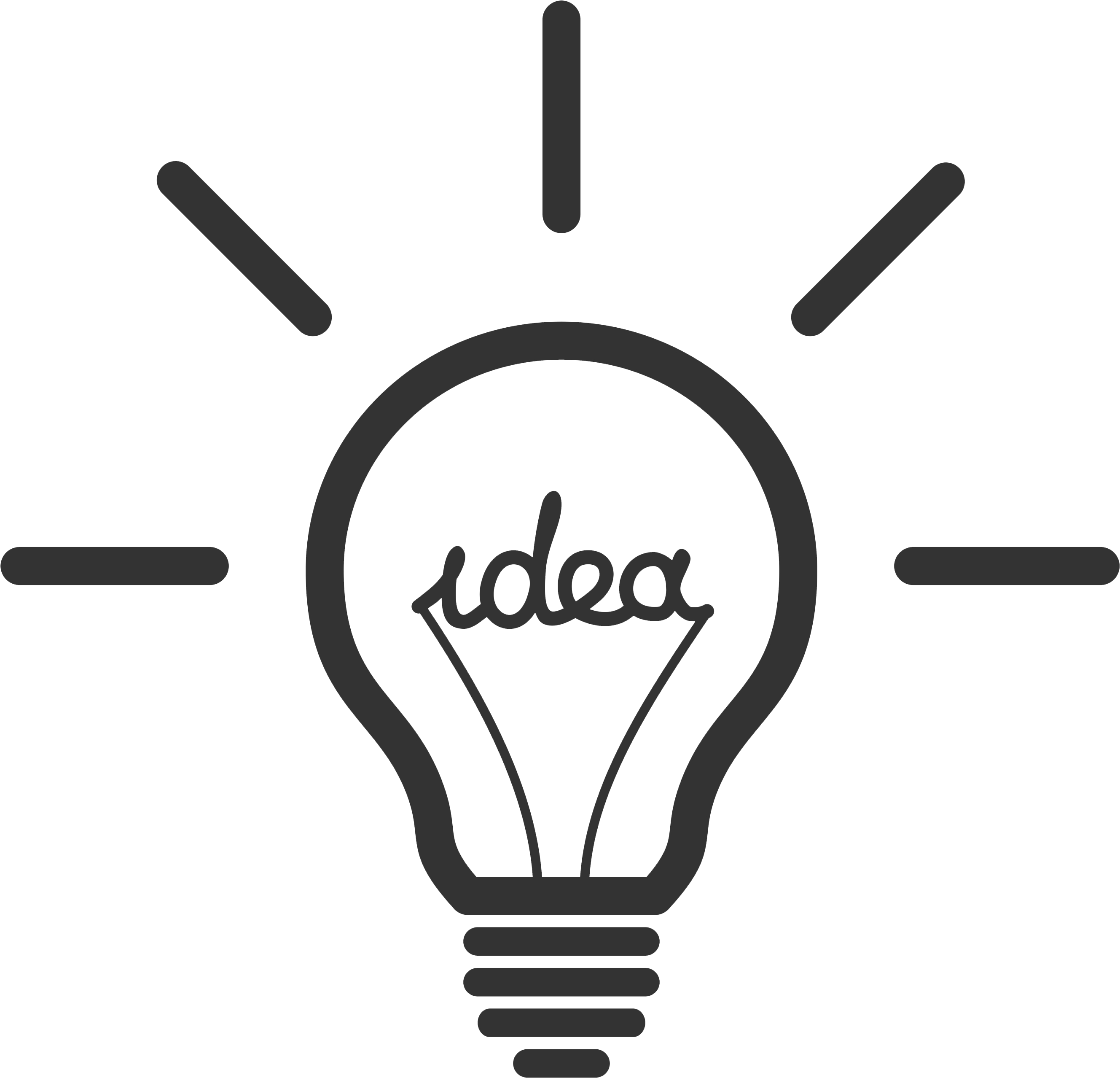 Incandescent Light Bulb Clip Art - Light Bulb Logo Transparent Background (2764x2696)